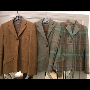 3 Ralph Lauren Blue label jackets